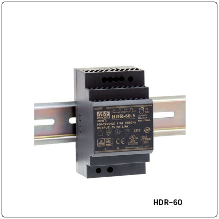 HDR-60-24VDC 2.5A MEAN WELL