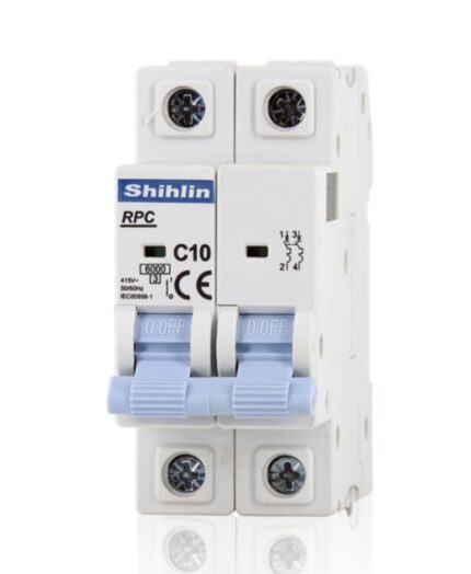 RPC C10-6A 415 VAC 2 KUTUP 6kA (6 ADET) SHIHLIN