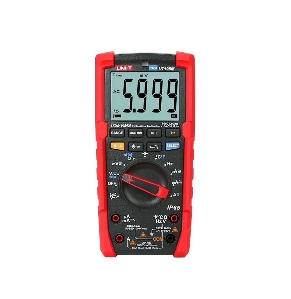 110000101620836 UNI-T UT195M TRUE RMS DİJİTAL MULTİMETRE - Görsel 1